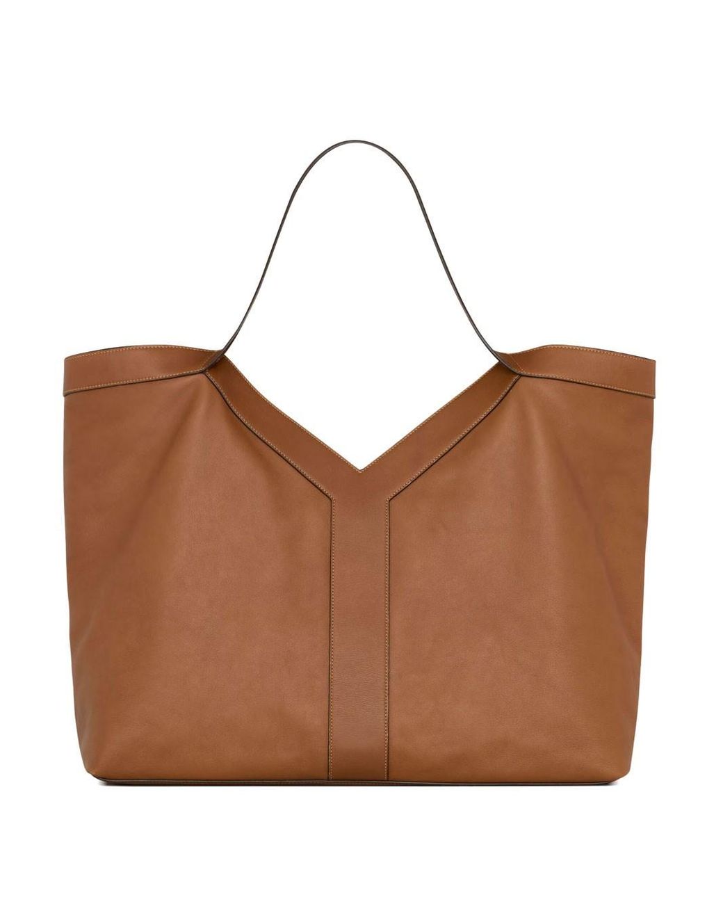 Saint Laurent Brown Y Large Tote for men