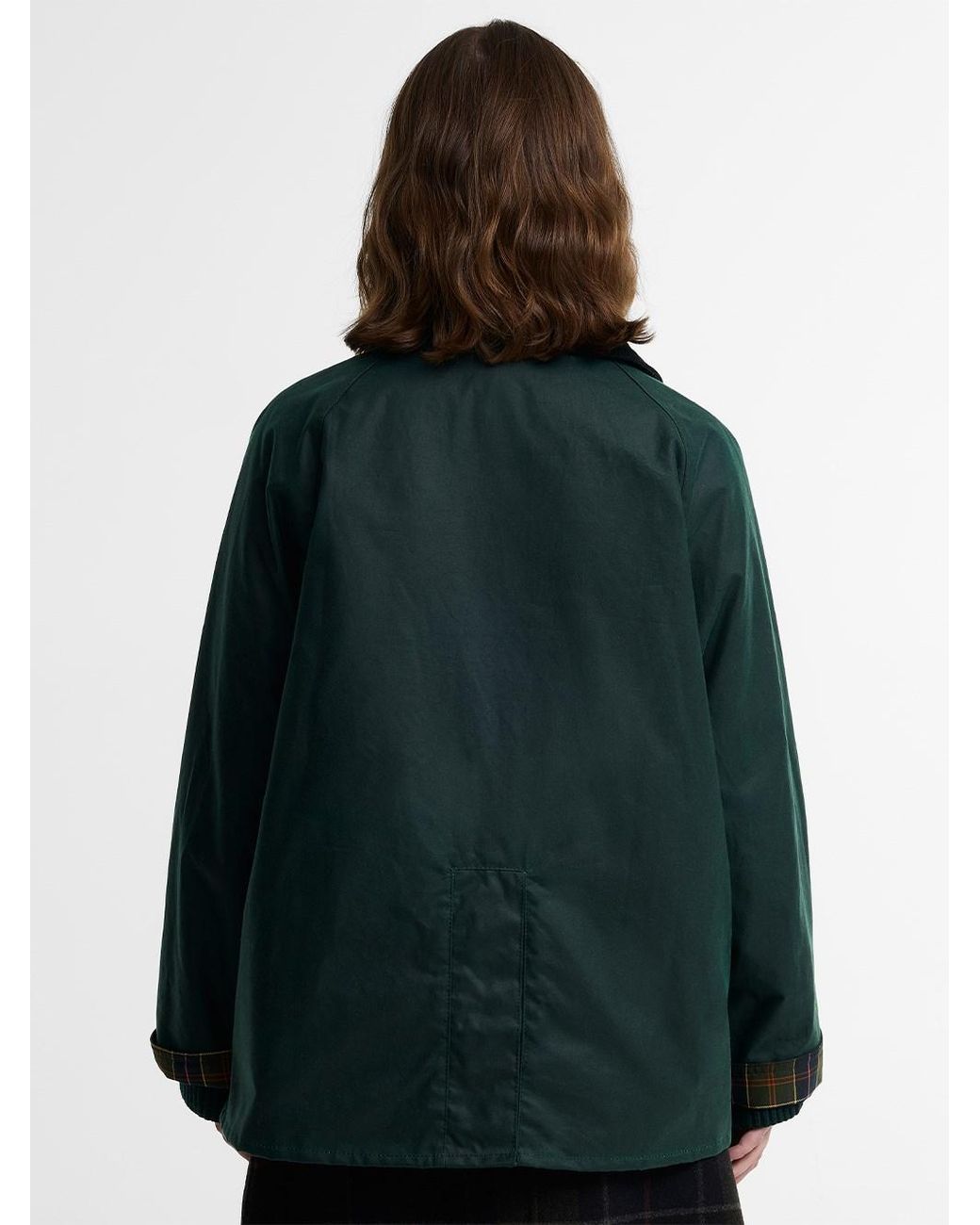 Barbour Green Paul Smith Loves Giacca Cerata Lunga "Spey"