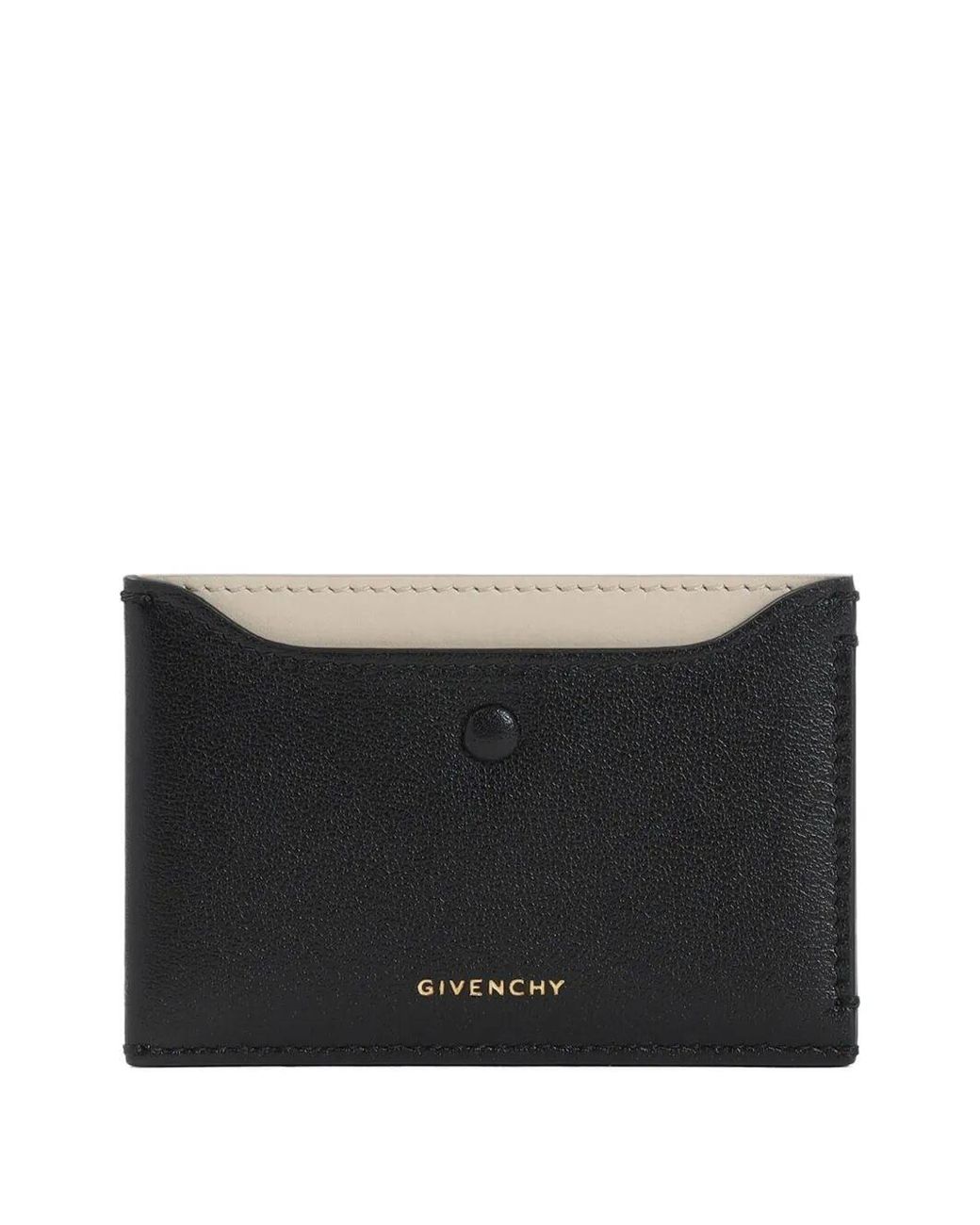 Givenchy Black Shiny Leather Day Cardholder