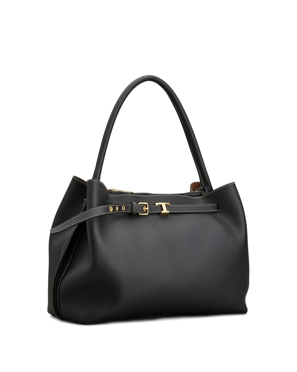 Tod's Black Small Leather Handbag