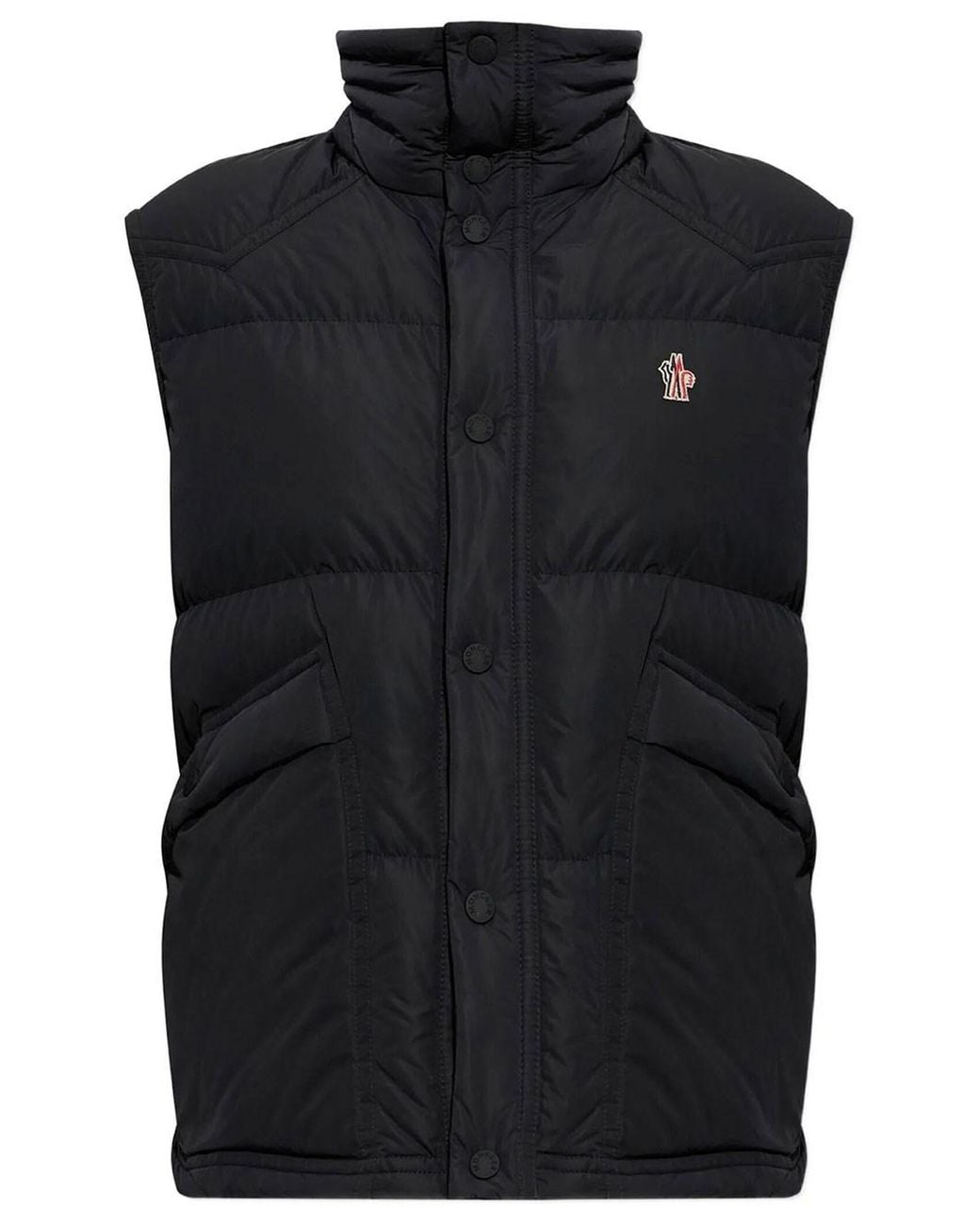 Moncler Black Grenoble: Evans Padded Vest for men
