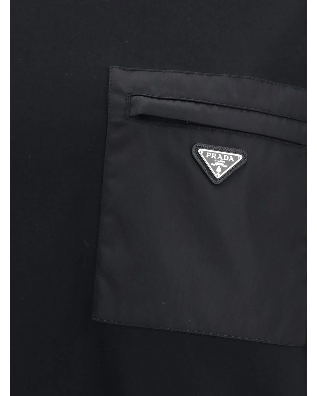 Prada Black Maglia Girocollo for men