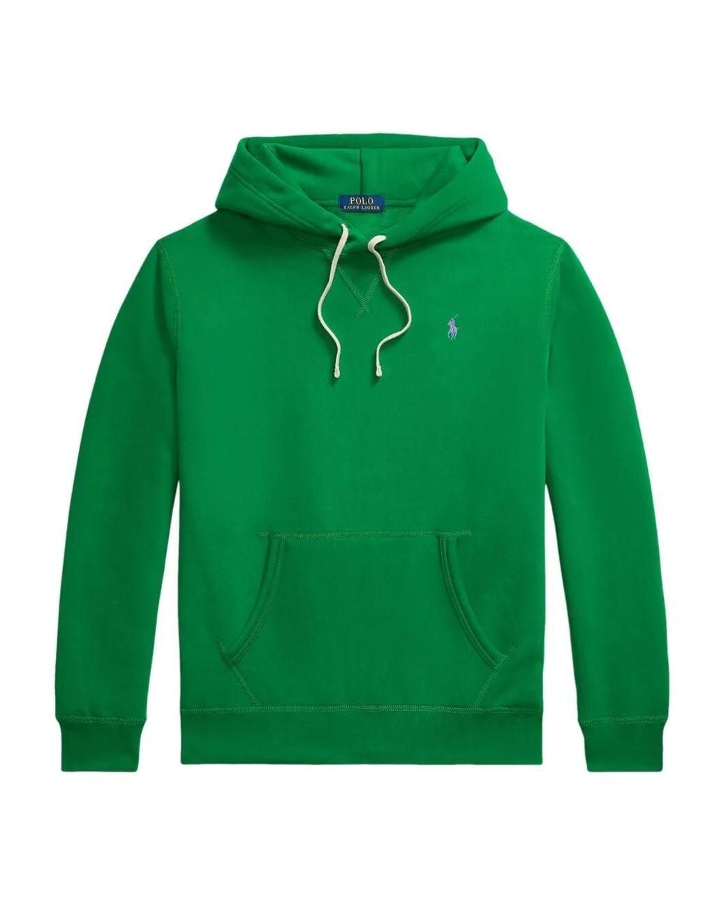 Polo Ralph Lauren Green The Rl Cotton-Blend Fleece Hoodie for men