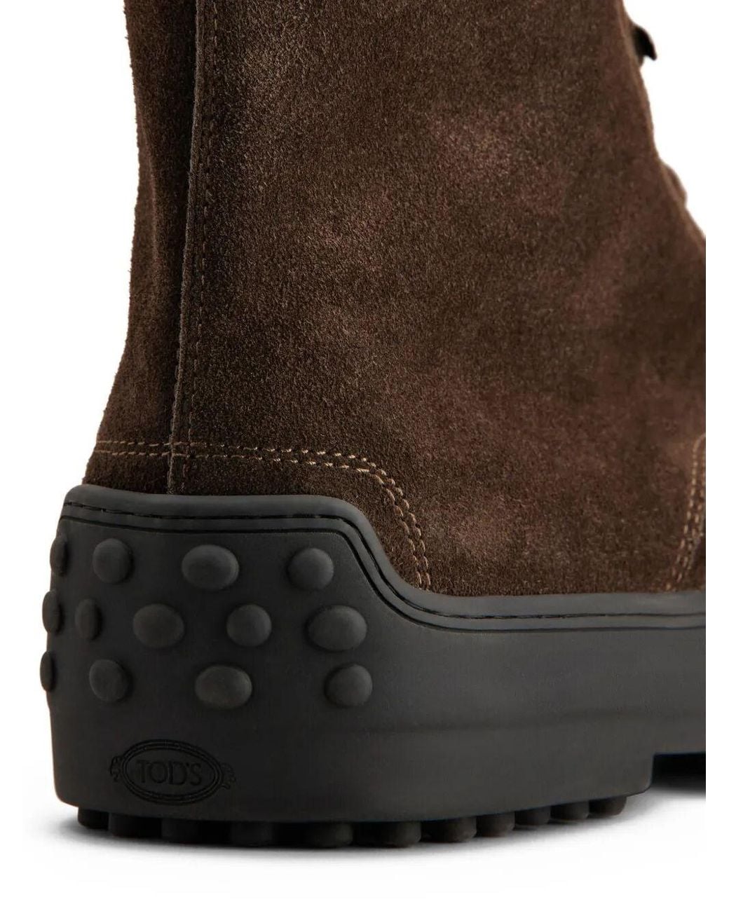 Anfibi di Tod's in Brown da Uomo