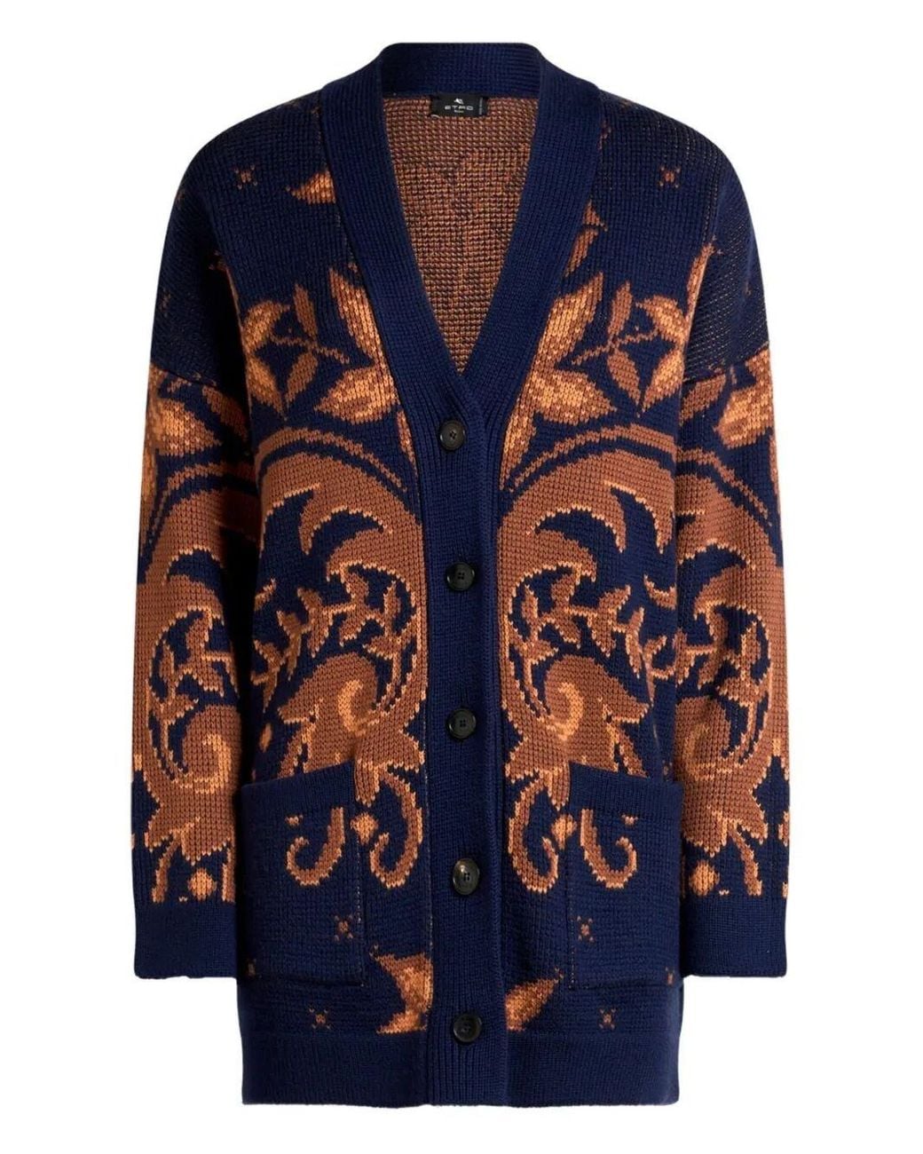 Etro Blue Cardigan