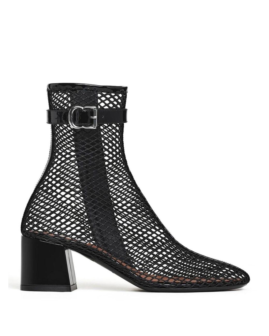 Alaïa Black Alaia Fishnet 55 Boots