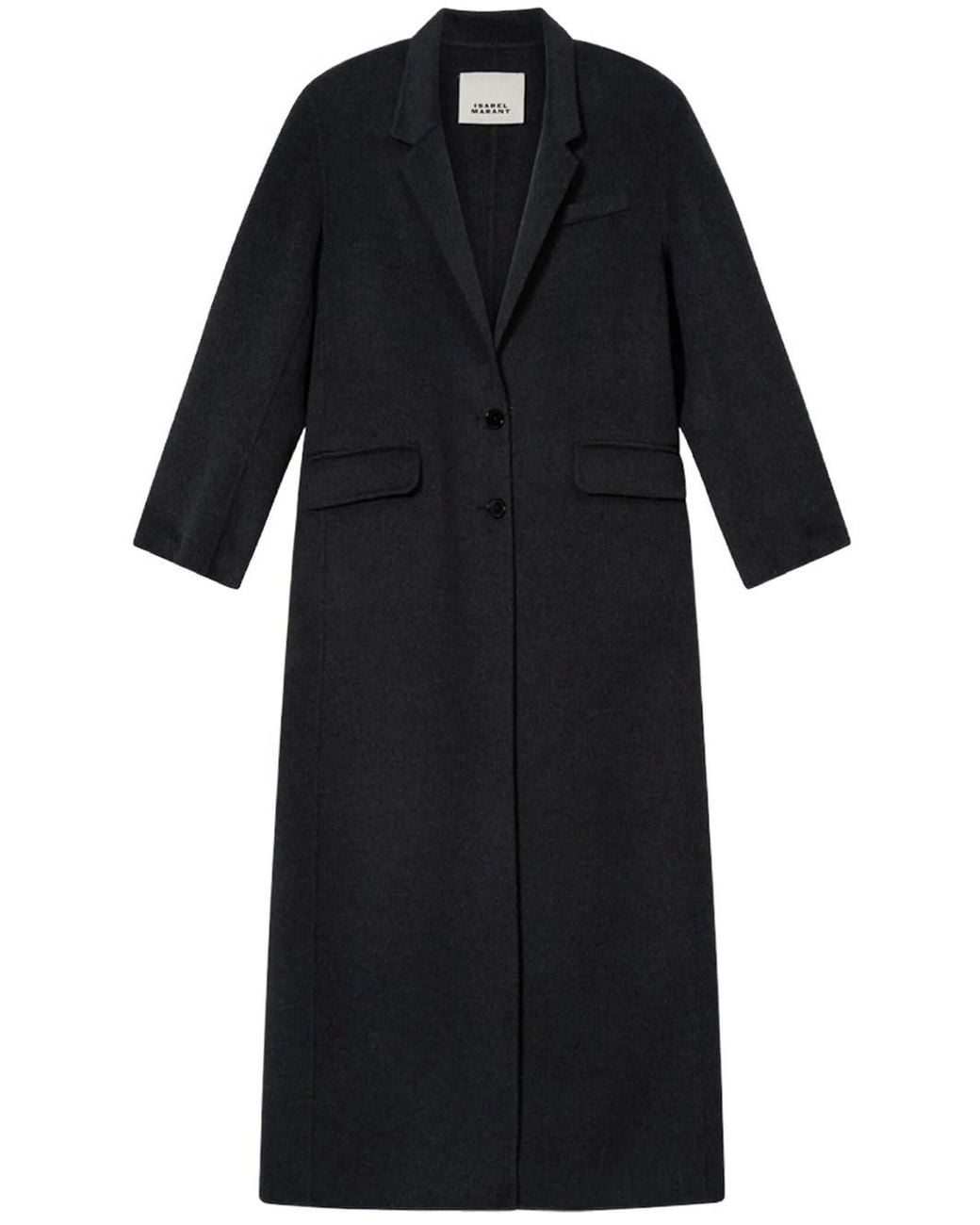 Isabel Marant Black Cappotto Clesa