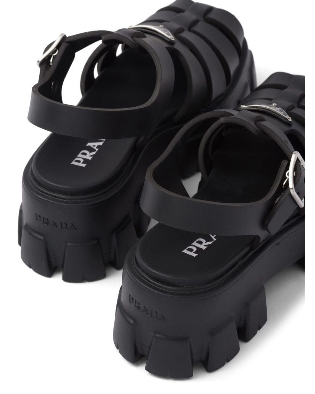 Prada Black Sandals
