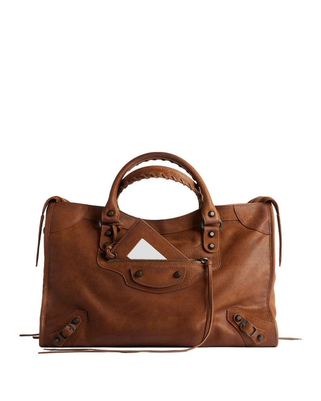 Balenciaga Brown Medium Le City Bag