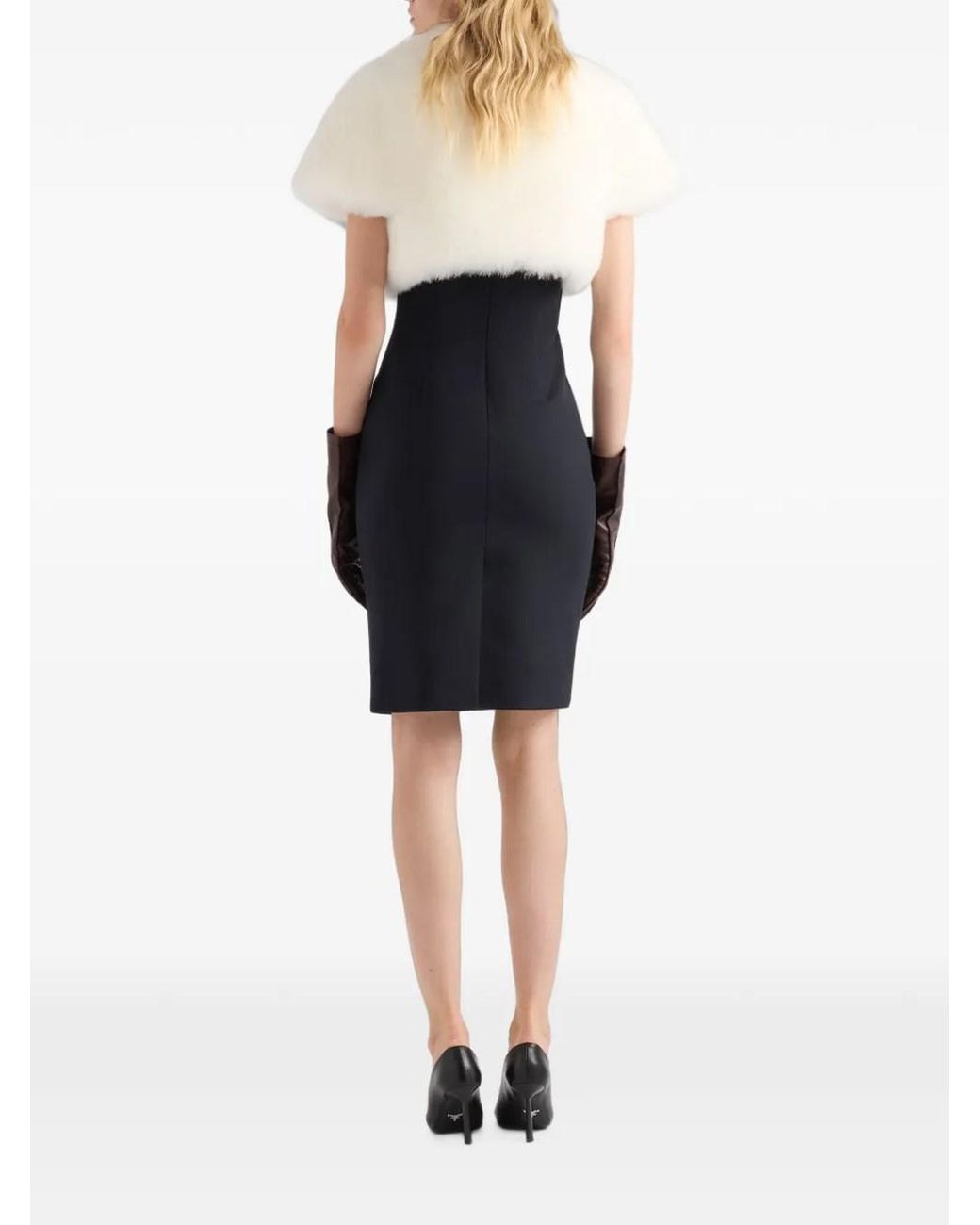 Abito Midi di Prada in Black