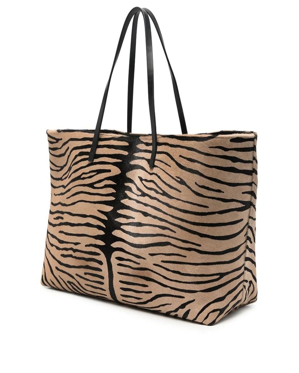Fendi Black Medium Roll Shopper
