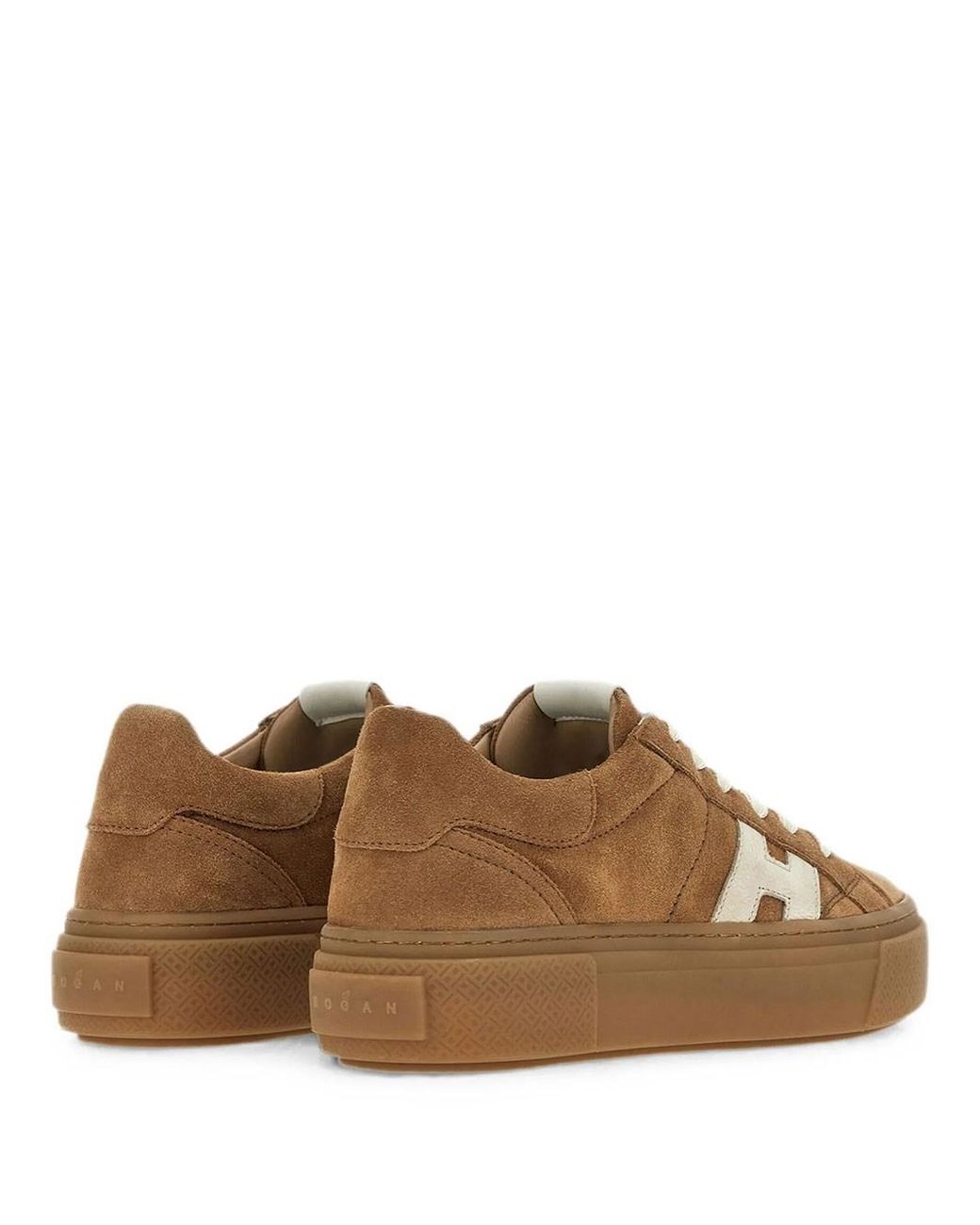 Hogan Brown Crosswind Sneakers