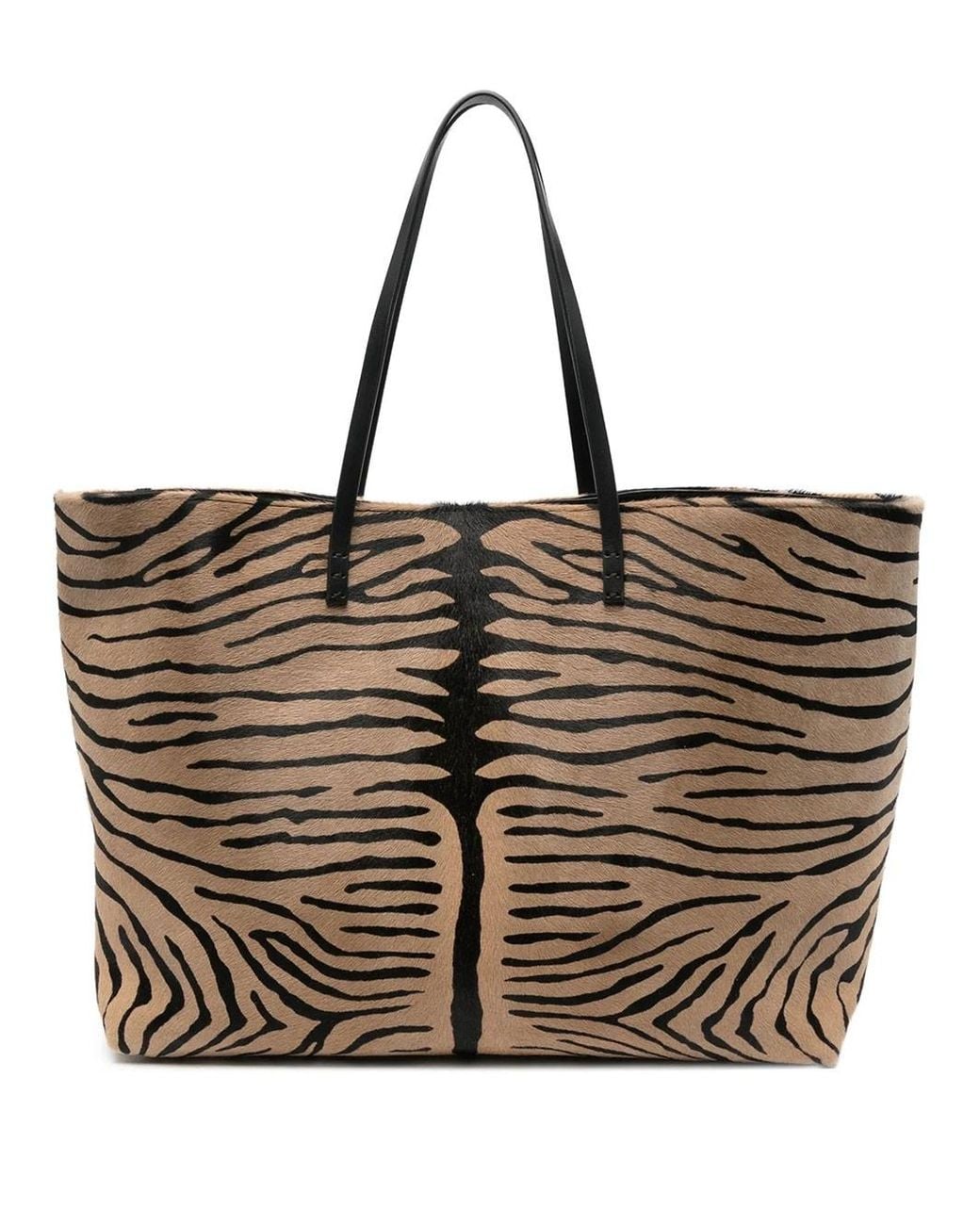 Fendi Black Medium Roll Shopper