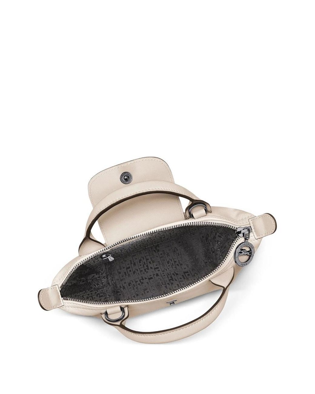 Longchamp Natural Xs Top Handle Bag Le Pliage Xtra