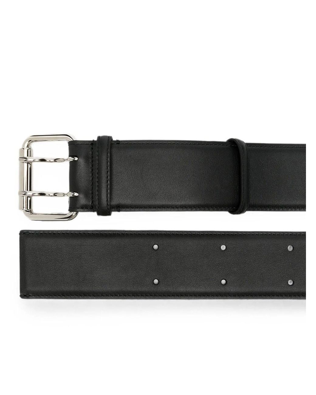 Givenchy Black Leather Belt With Studs for men