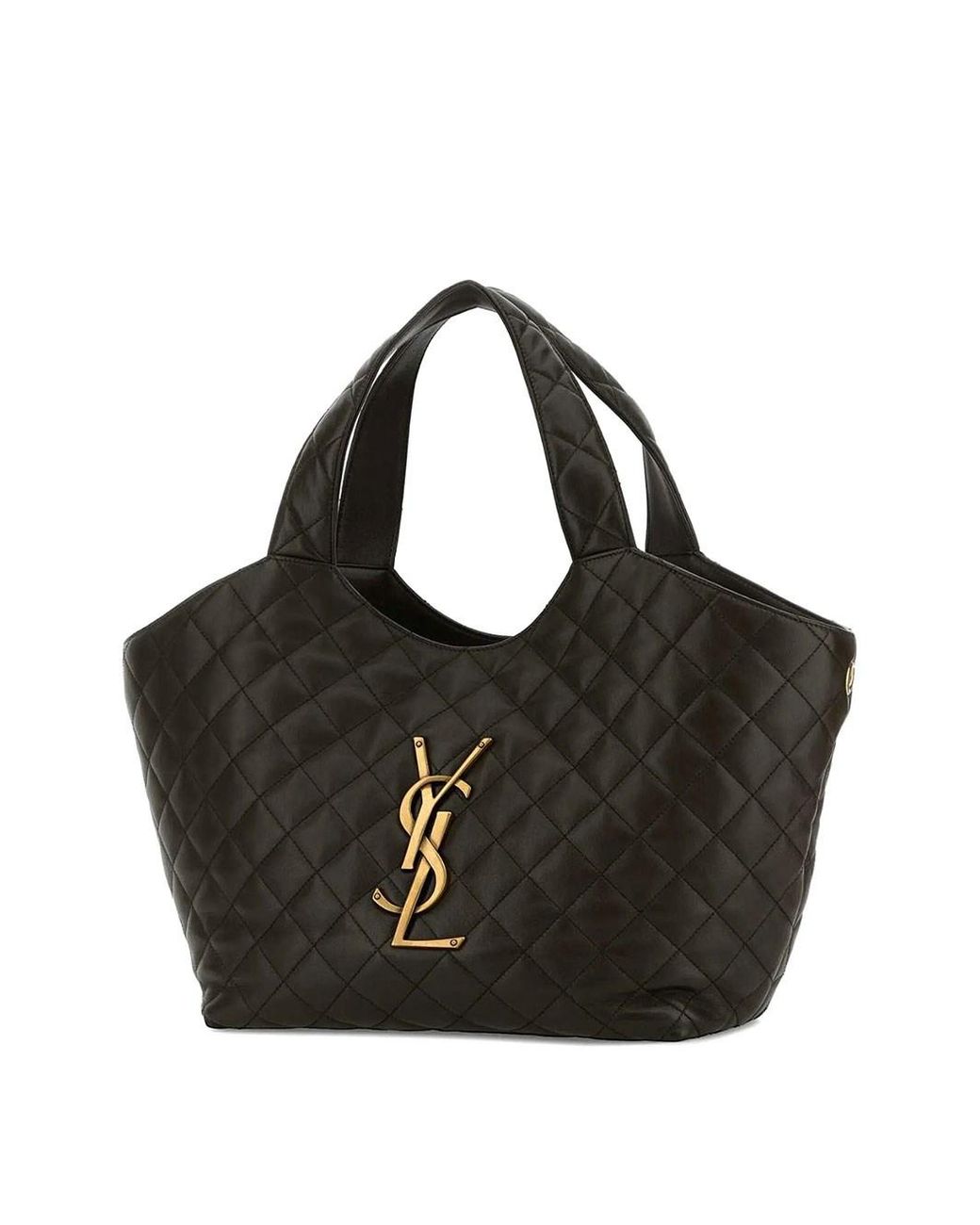 Saint Laurent Black Icare Medium Bag
