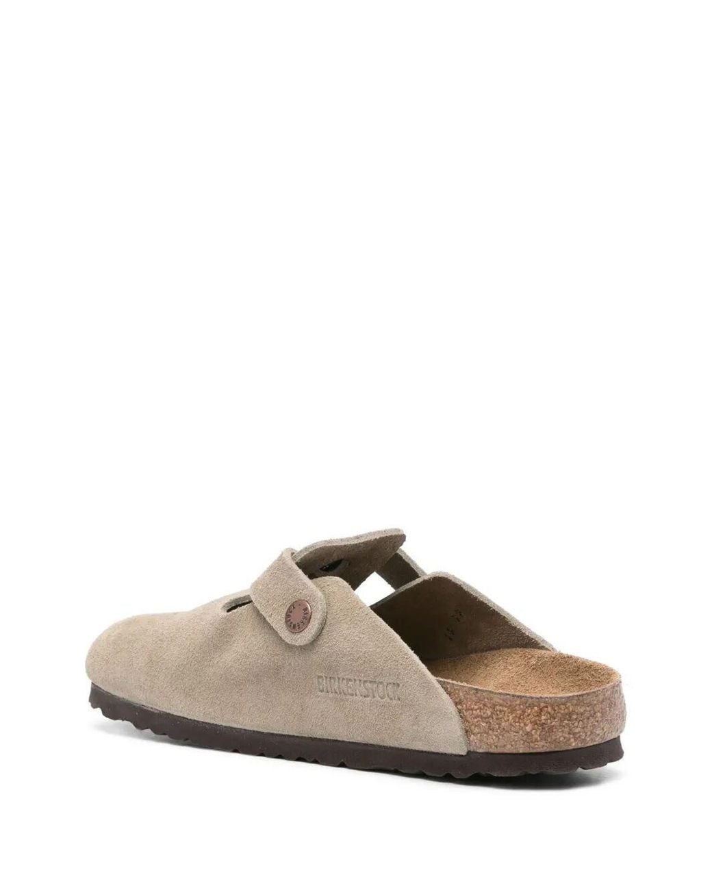 Birkenstock White Boston Taupe for men