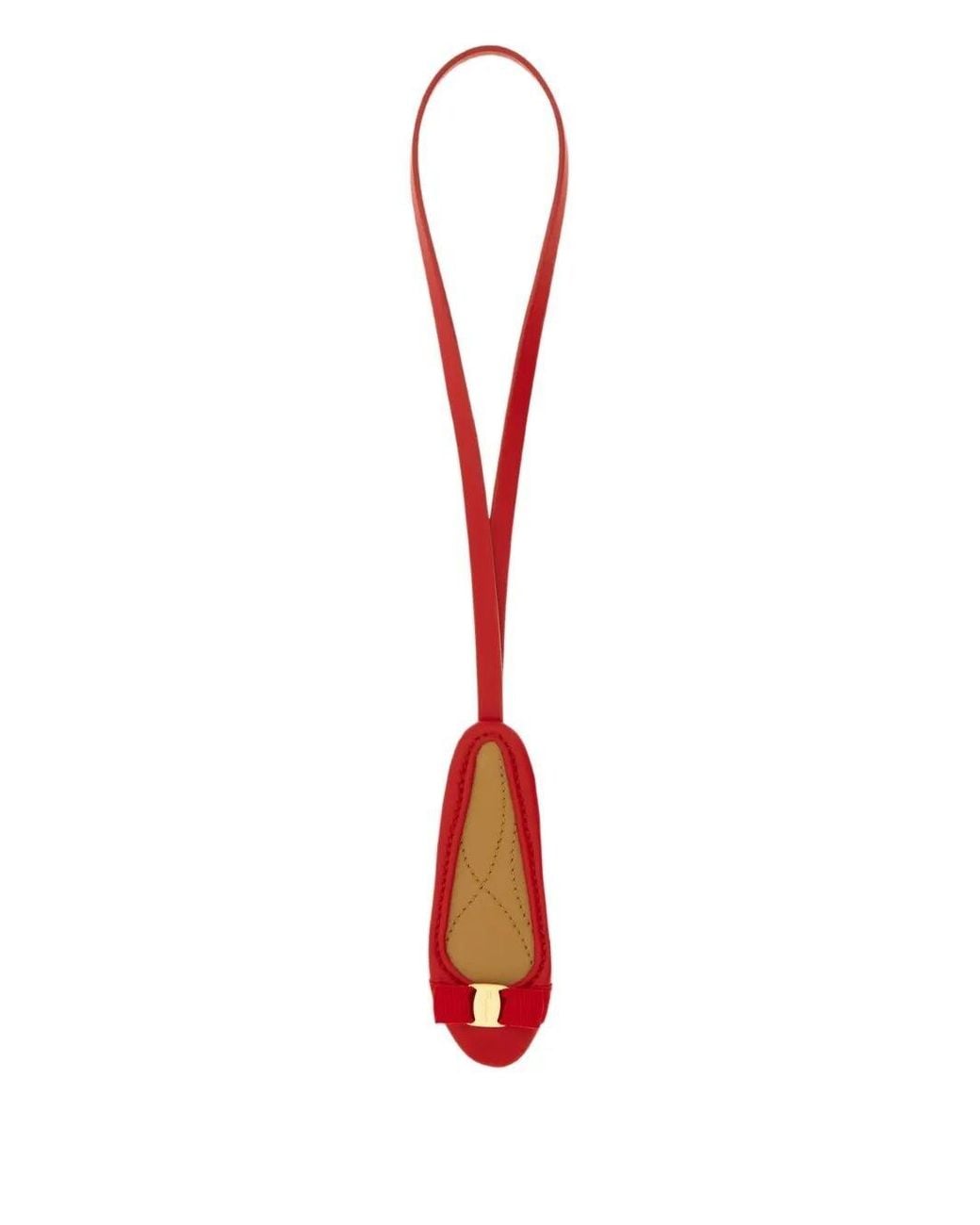 Ferragamo White Charm Varina