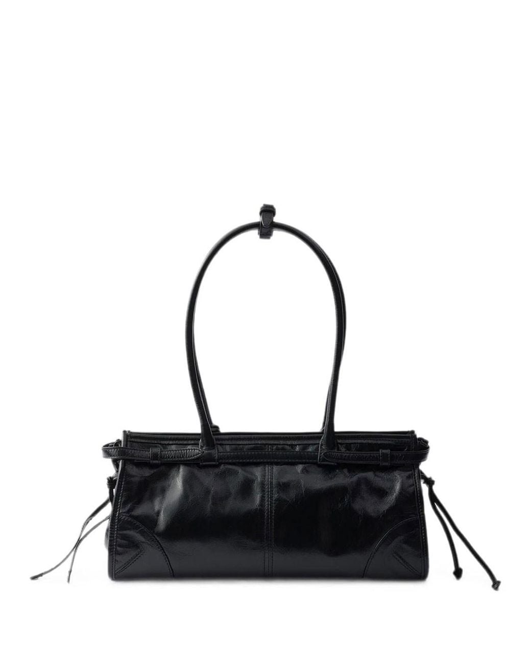 Prada Black Bonnie Medium Leather Handbag