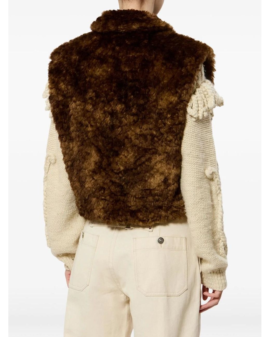 Isabel Marant Brown Gilet Jocya