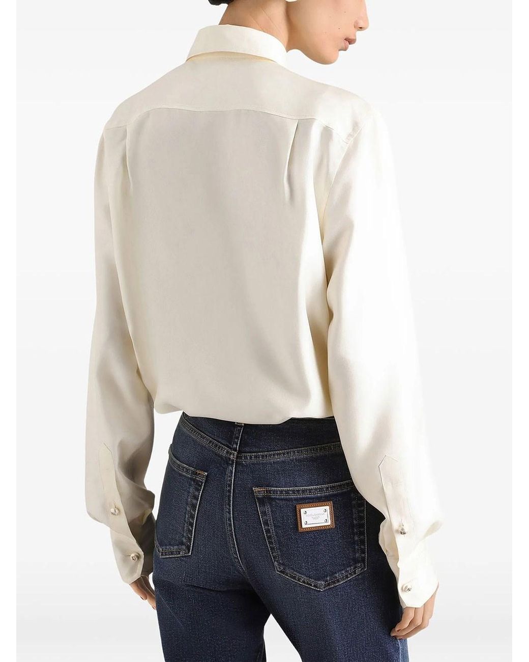 Dolce & Gabbana White Camicia
