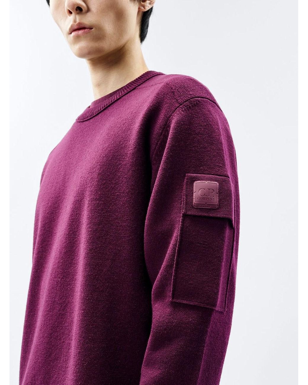 C P Company Purple Maglione Girocollo "Metropolis Series" for men
