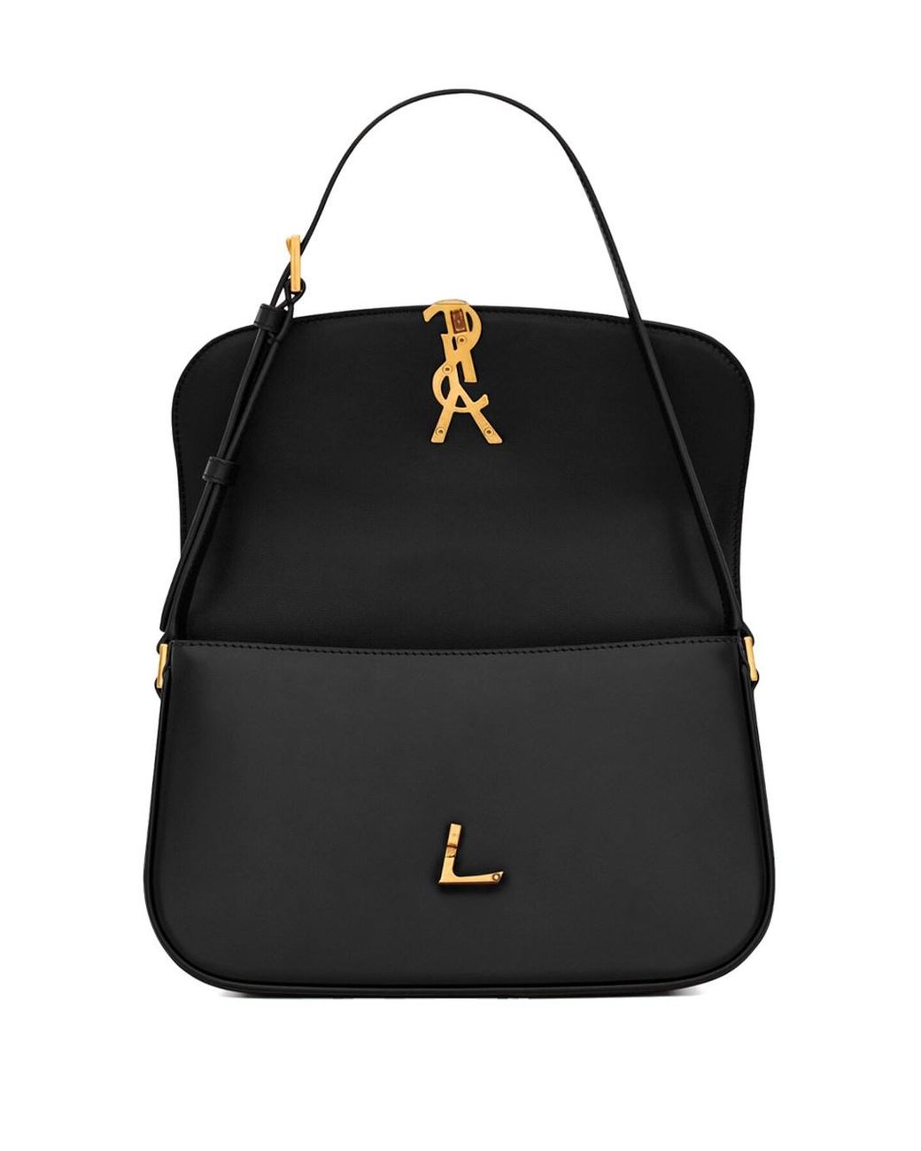 Saint Laurent Solferino Medium in Black | Lyst