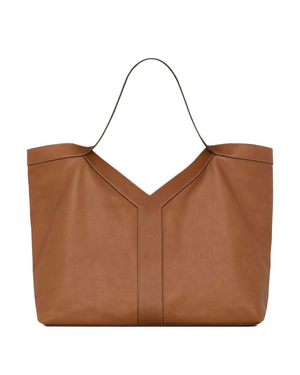 Saint Laurent Brown Y Large Tote for men