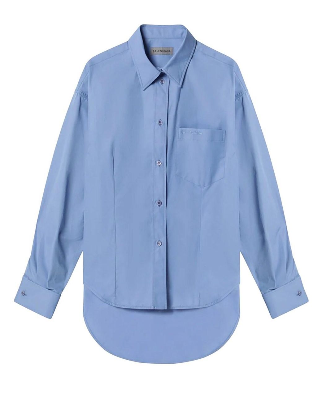 Balenciaga Blue Classic Shirt