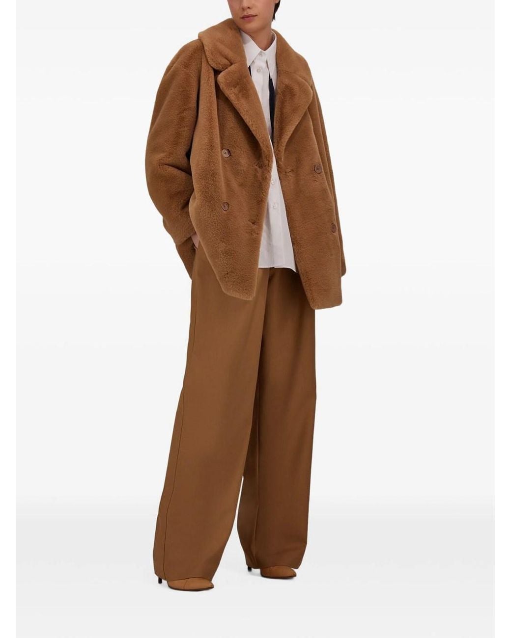 Herno Brown Peacoat