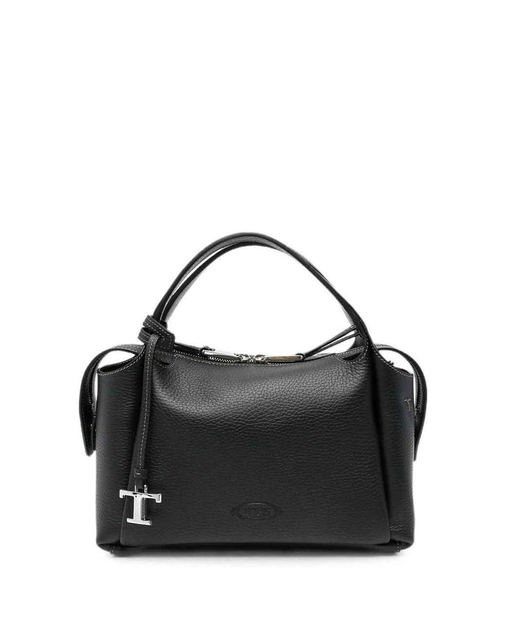 Tod's Black Mini Zip Bag