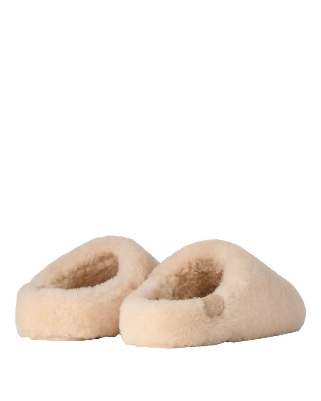 Ugg Natural Slip On Elea Fluffed