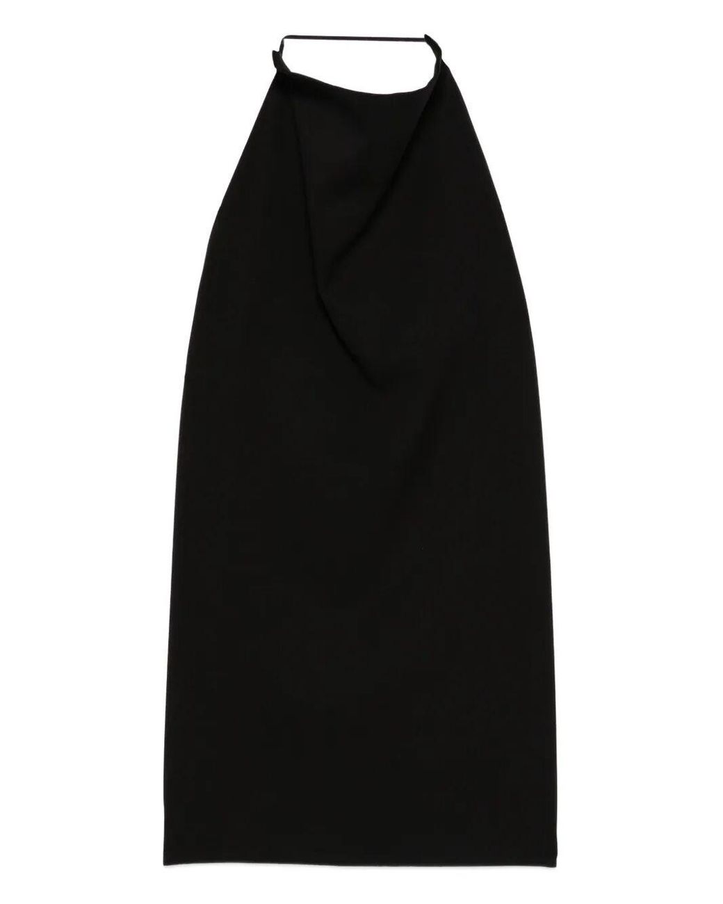 FEDERICO CINA Black Top With Open Back