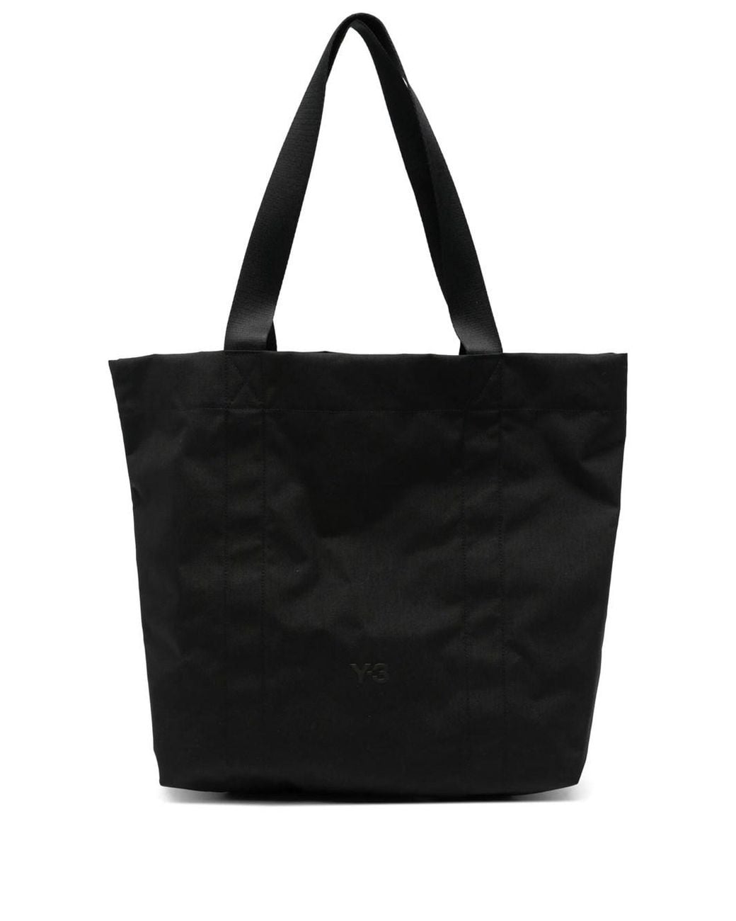 Y-3 Black Tote Bag for men