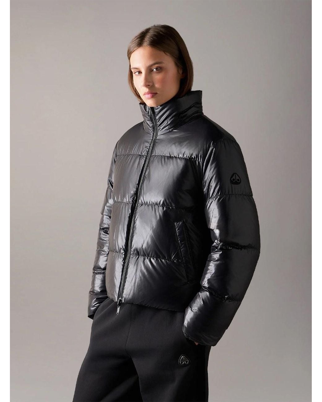 Moose Knuckles Black Reversible Queens Down Jacket