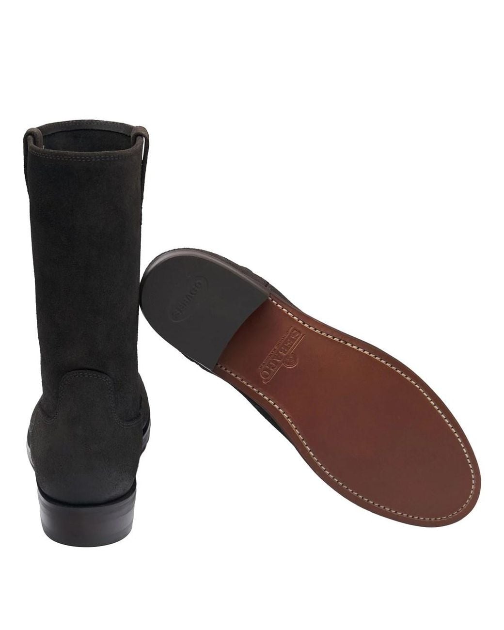 Sebago Black Montana Suede Boots