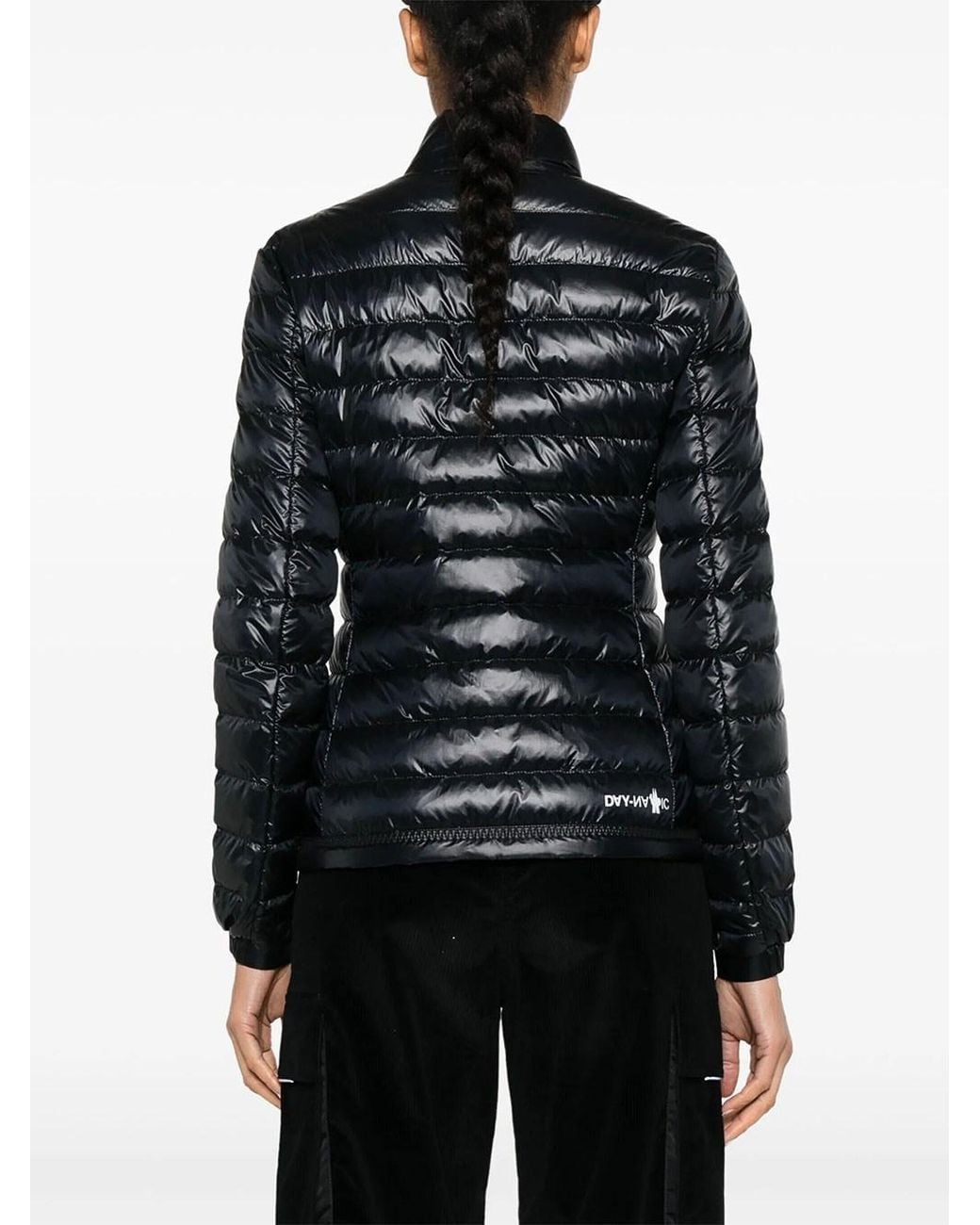 Moncler Black Grenoble: Short Walibi Packable Down Jacket