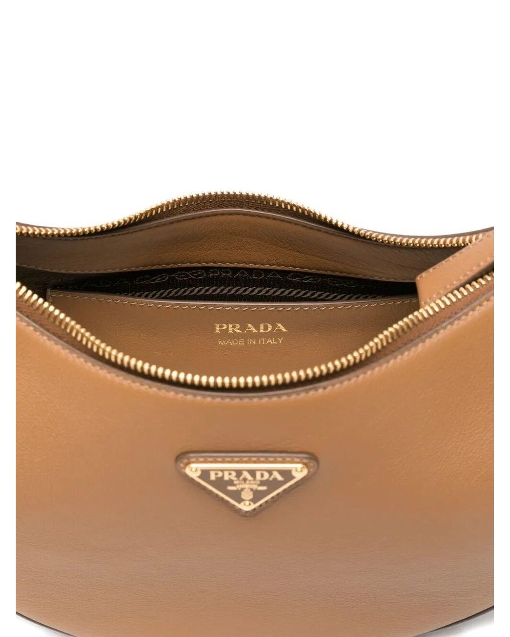 Prada White Shoulder Bag Arqué