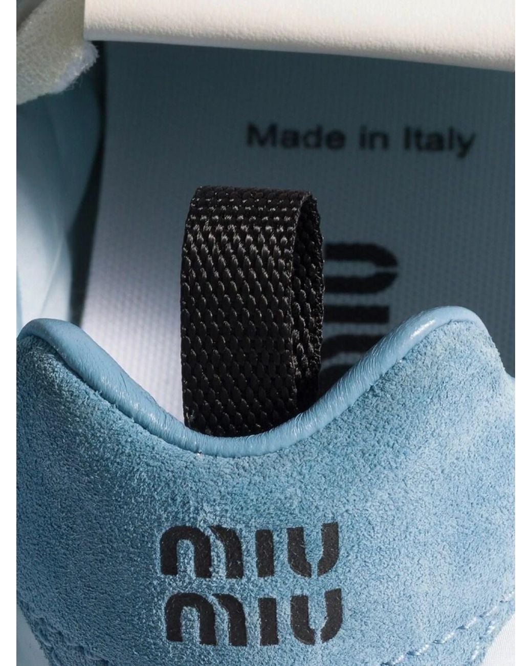 Miu Miu Blue Sneakers Tyre