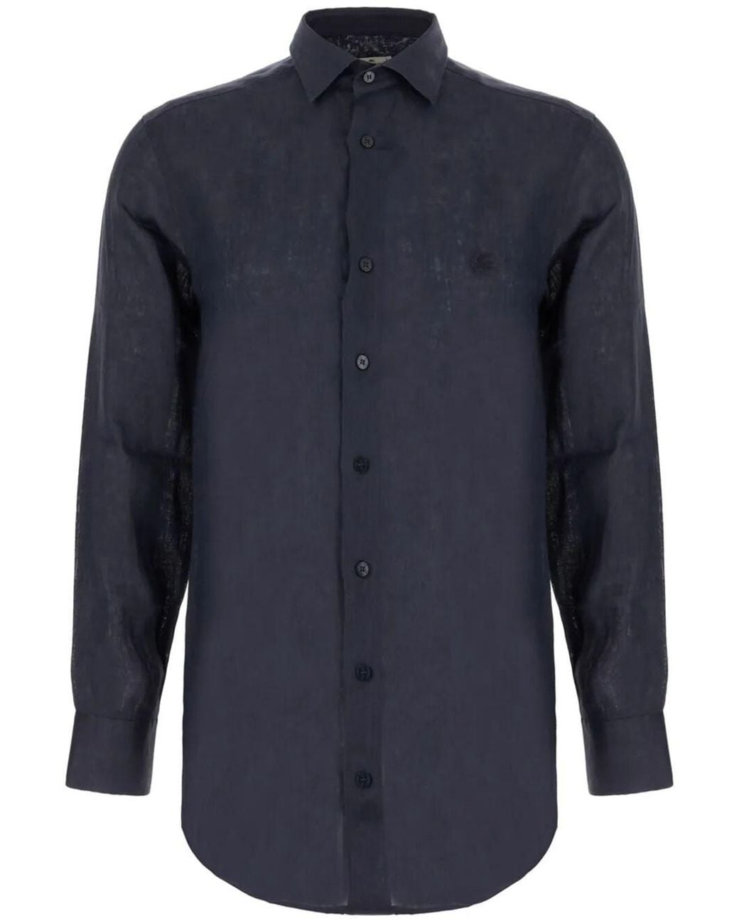 Etro Blue Front Button Shirt for men