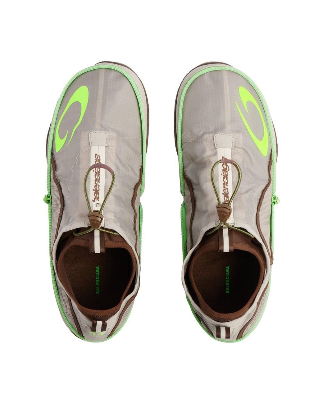 Balenciaga Green Sneakers Pocket for men