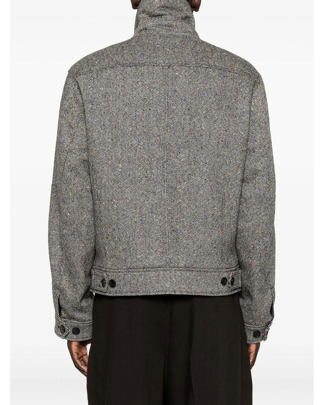 Dries Van Noten Gray Giacca "Vince" for men