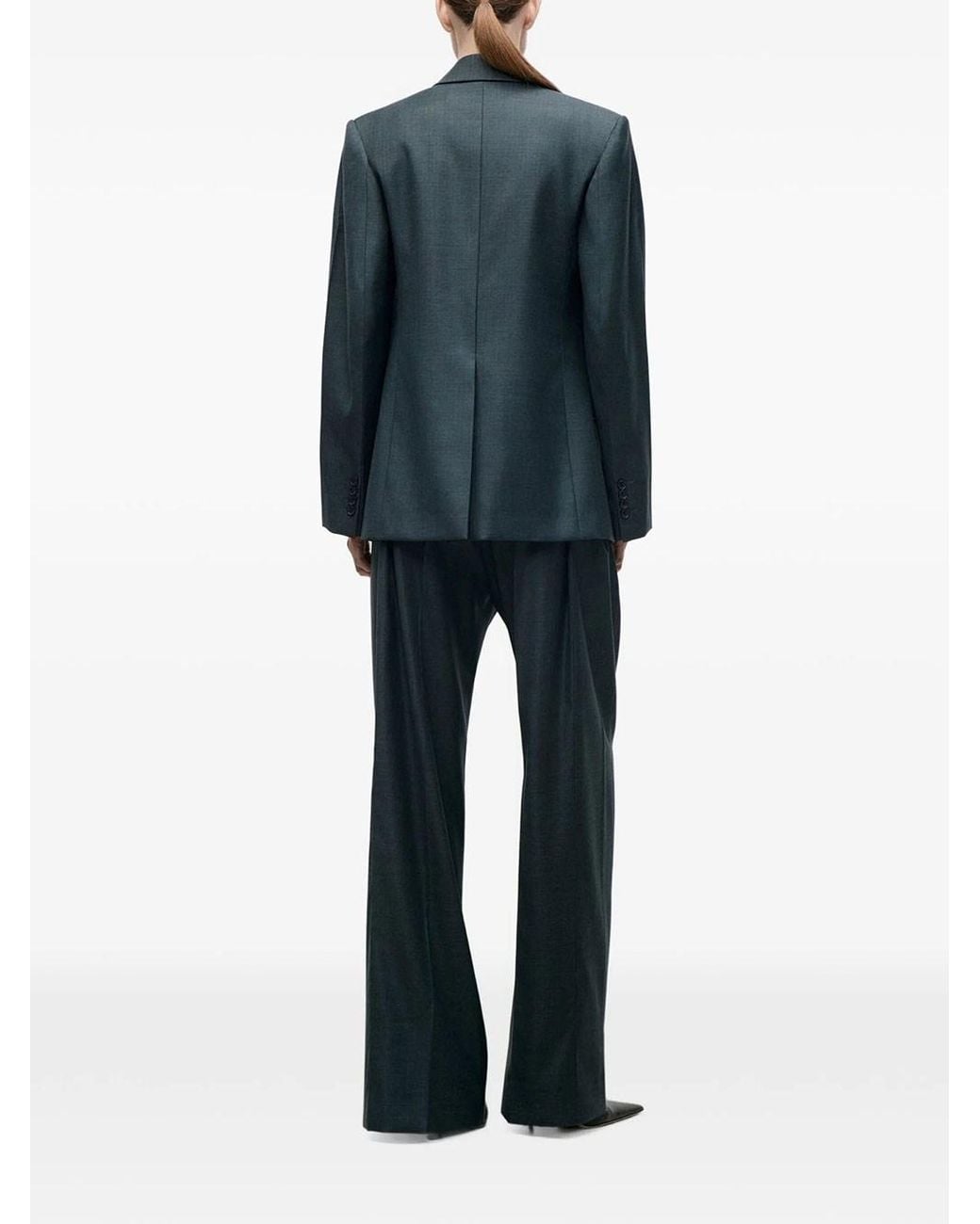 Victoria Beckham Blue Giacca Sartoriale "Olie"
