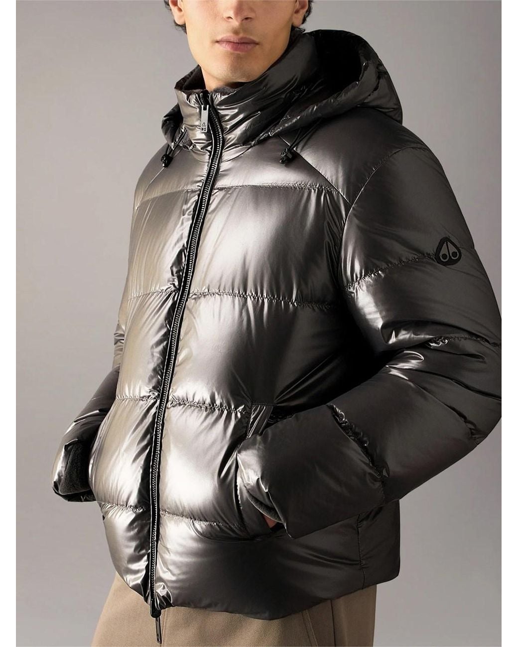 Moose Knuckles Black Reversible Kings Down Jacket for men