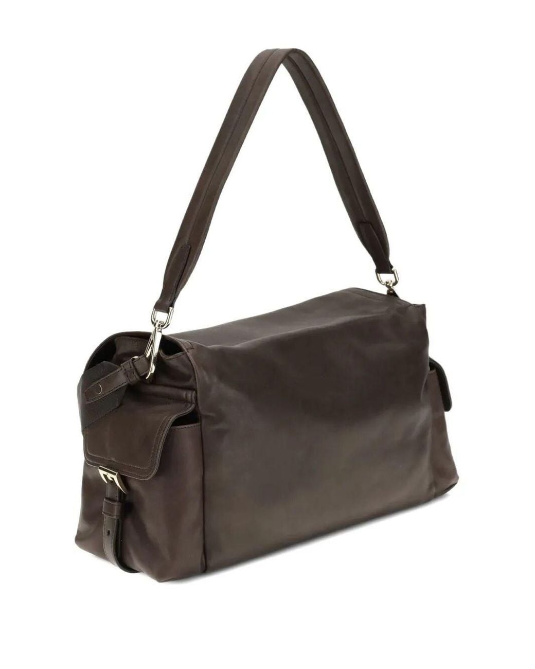 Prada Brown Shoulder Bags