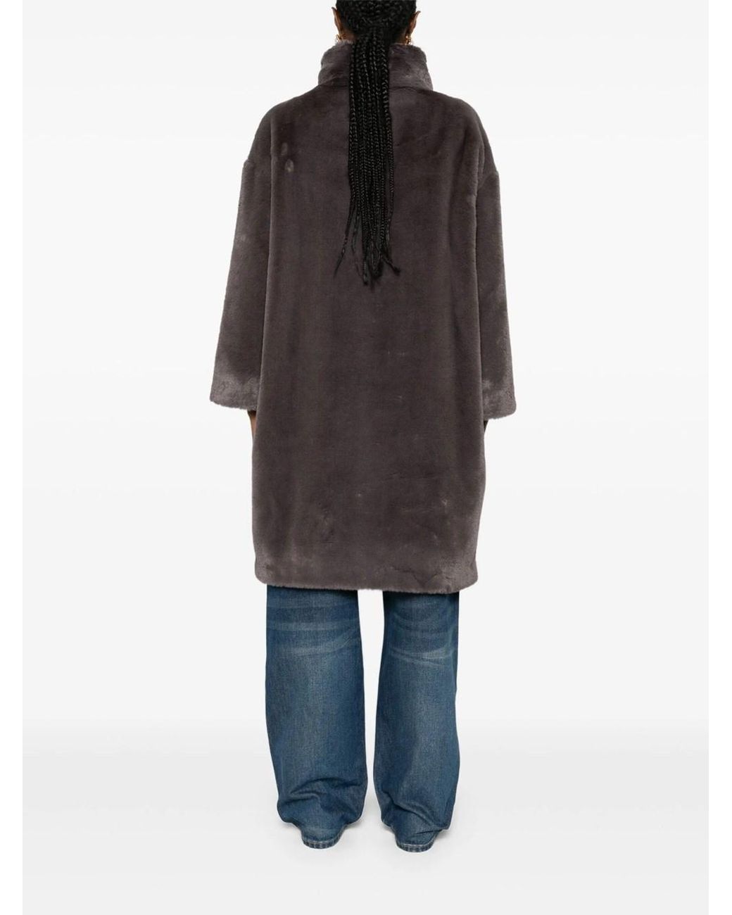 Herno Gray Single-Breasted Coats