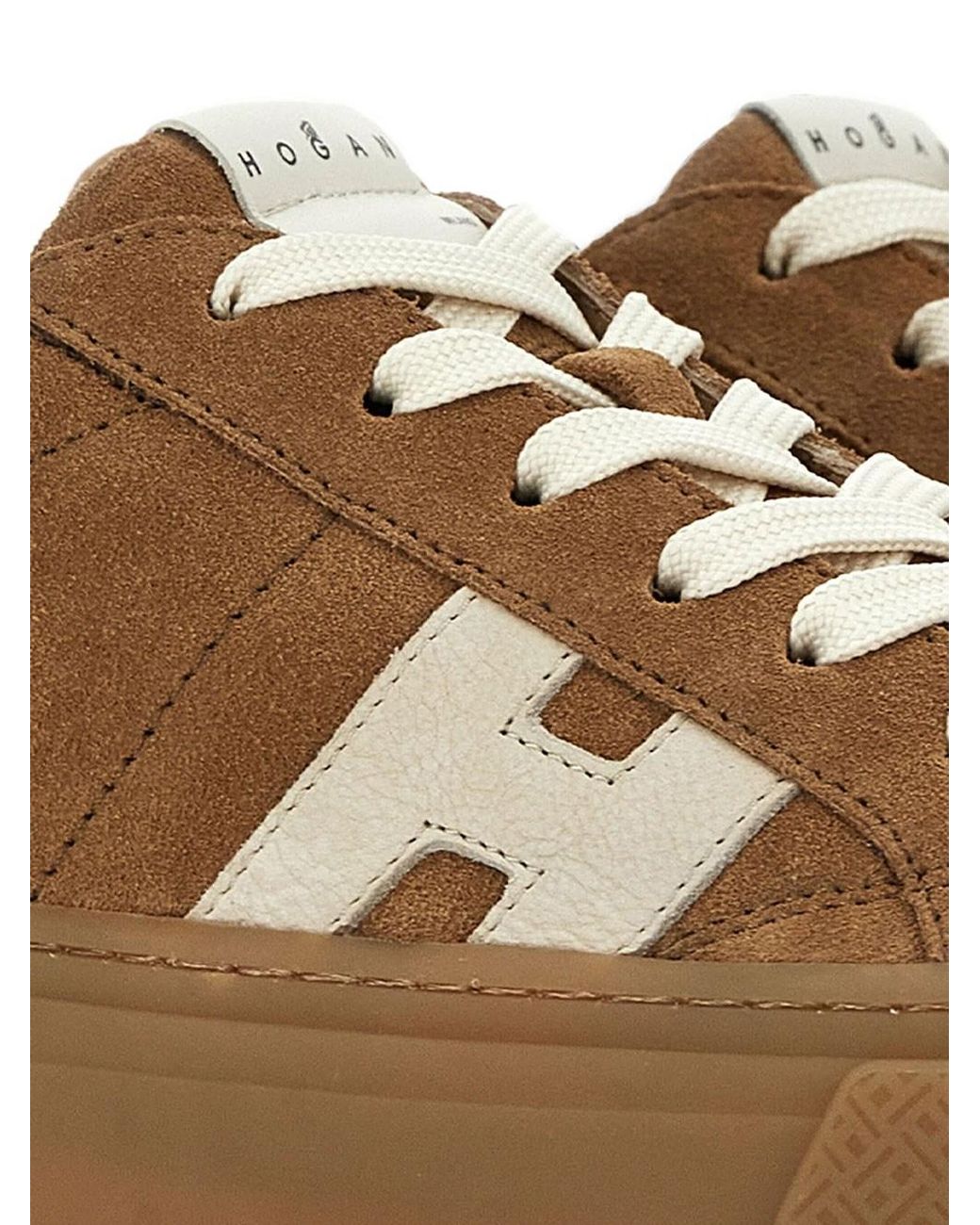 Hogan Brown Crosswind Sneakers