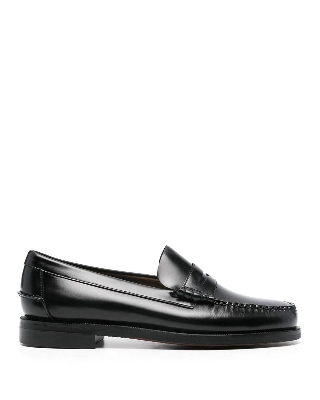 Sebago Black Classic Dan Loafers for men
