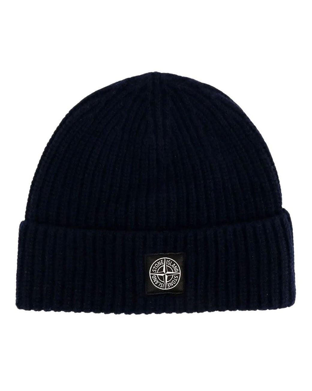 Stone Island Blue Beanie Rws for men