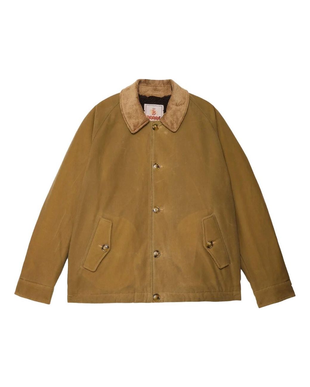 Baracuta Natural Giacca "Deck" Cerata for men